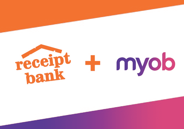 New Integration: Receipt Bank now integrates with MYOB AccountRight