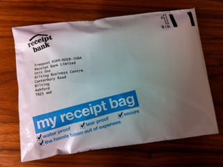 Receipt Bank - Receipt Bag